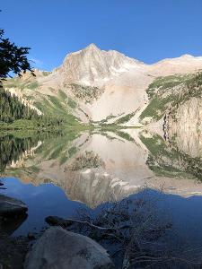Snowmass Lake on 4-pass tail loop